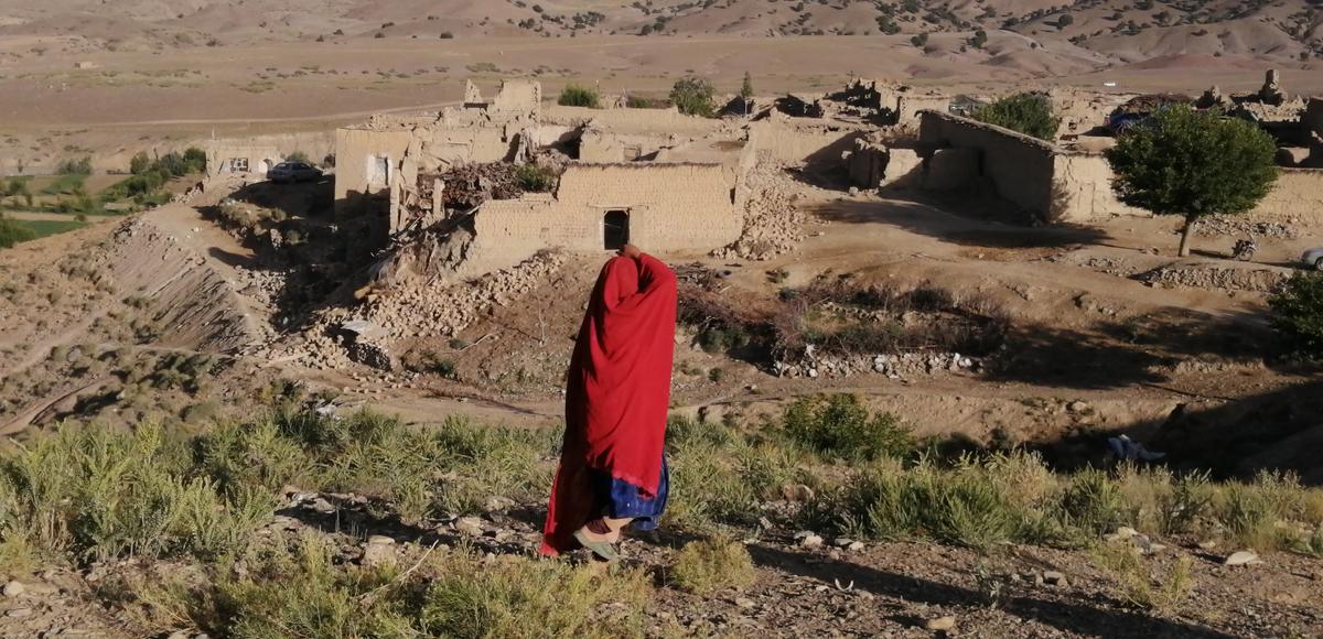 Countless homes in the villages of Paktika’s Barmal and Gayan districts have been completely destroyed Photo: Samargul Samar