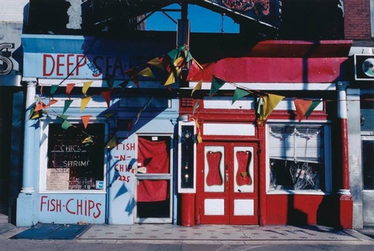 Camilo José Vergara’s 1980 photograph of 65 East 125th Street, Harlem (Photo © Vergara)