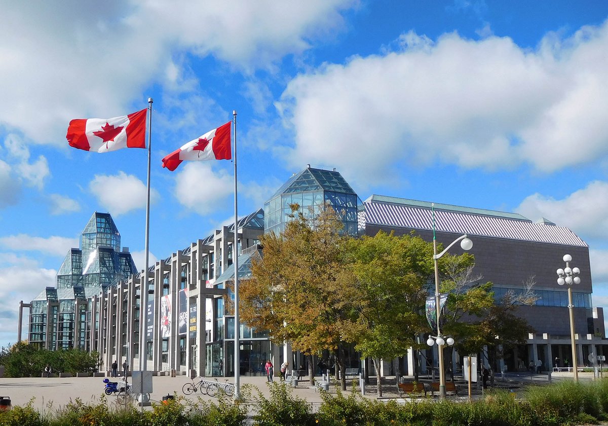 The National Gallery of Canada in Ottawa Photo by Jeangagnon, via Wikimedia Commons