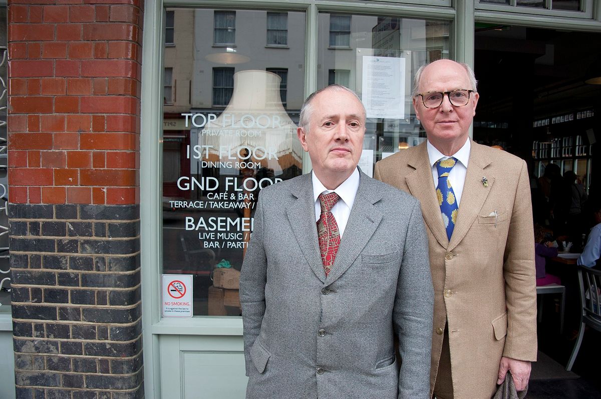 Gilbert & George have attracted criticism over the reasons behind their decision to open a private museum in London