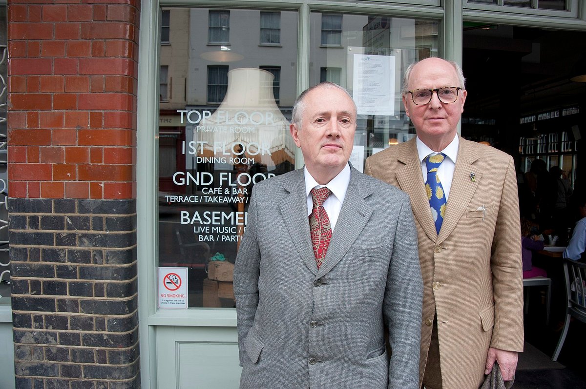 Gilbert & George have attracted criticism over the reasons behind their decision to open a private museum in London