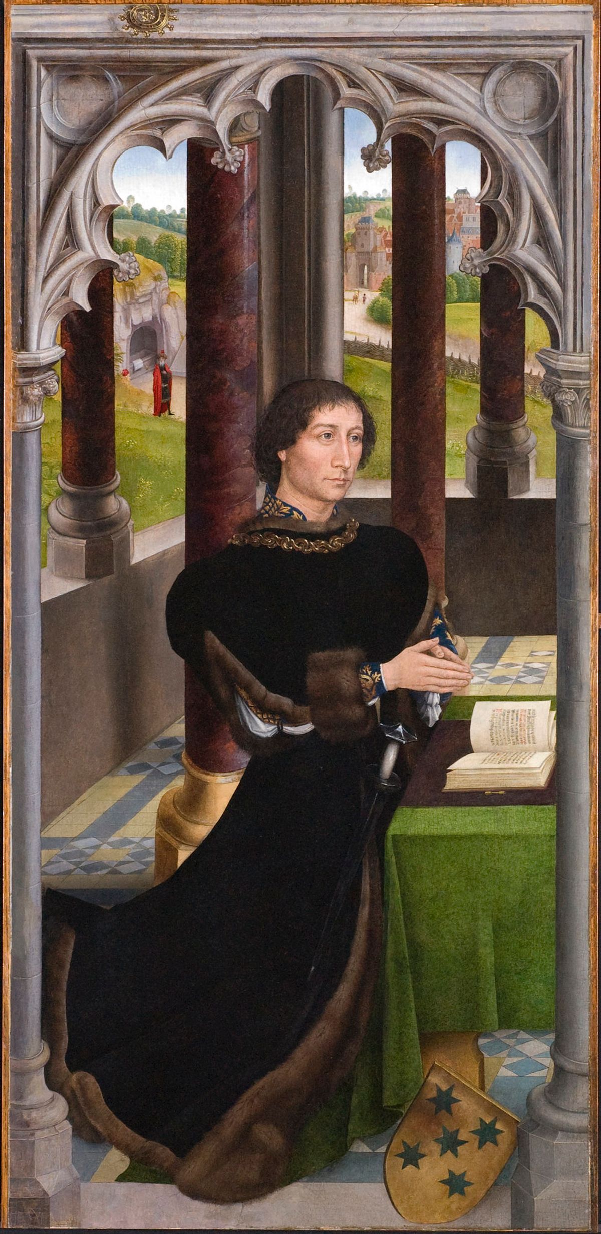 Hans Memling's portrait of Francisco (?) de Rojas © Musea Brugge