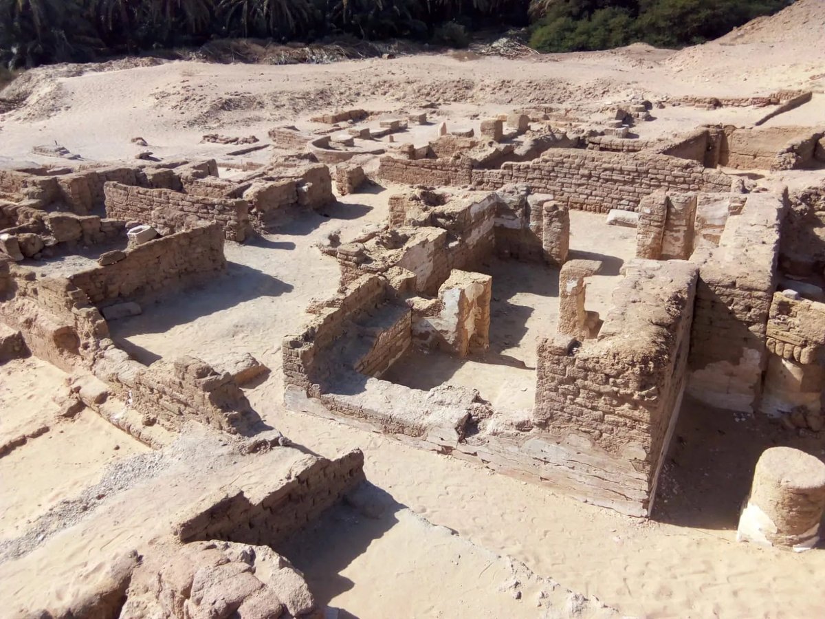 The city sheds light on a key period in Egyptian history that saw the transition from paganism to Christianity
The Egyptian Ministry of Tourism and Antiques