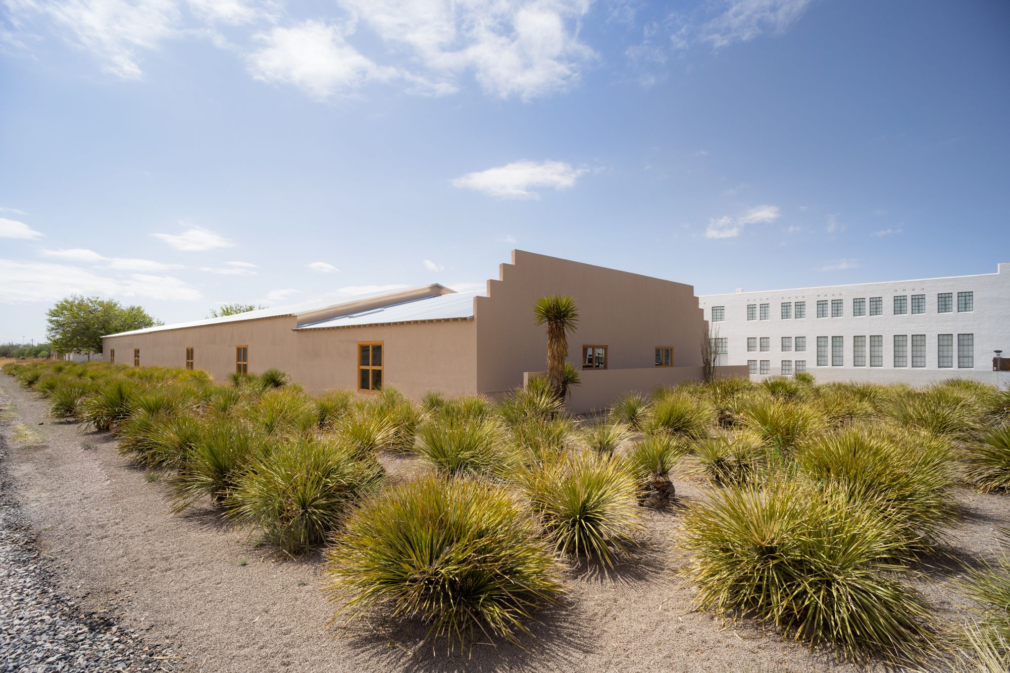 The newly restored John Chamberlain Building in Marfa, Texas Photo by Alex Marks, Courtesy Chinati Foundation