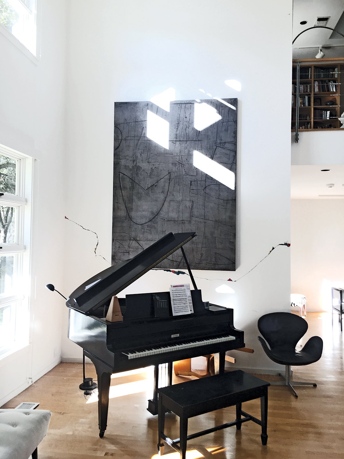 The home’s new owner has removed some of the overpaint to reveal the drawing Jack Robinson/Hulton Archive/Getty Image