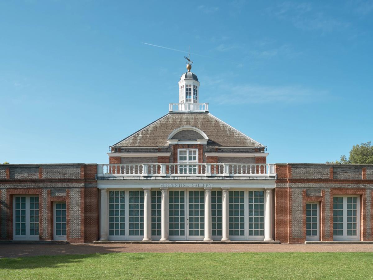 London's Serpentine Gallery Photo © Andy Stagg for the Serpentine