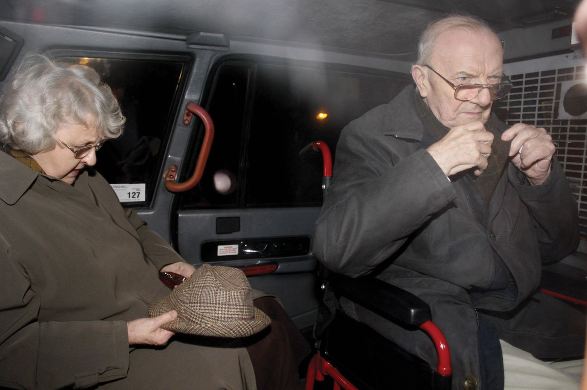 Olive and George Greenhalgh avoided going to prison for their part in an art fraud on account of their ages; their son was not so lucky Peter Byrne/PA Images/Alamy Stock Photo
