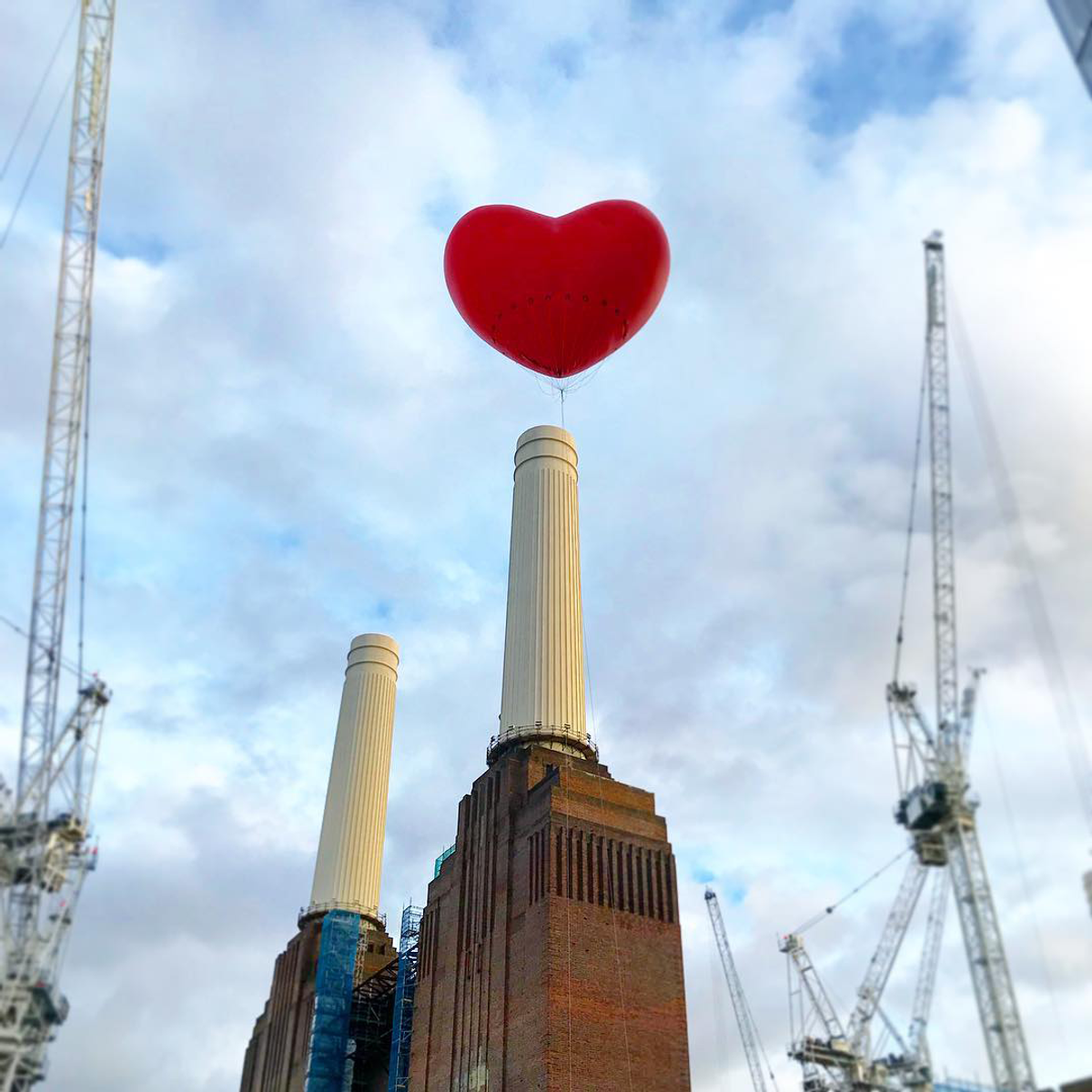 Battersea Power Station is one of many venues for the Chubby Hearts Juliet Waud / @jcvwaud