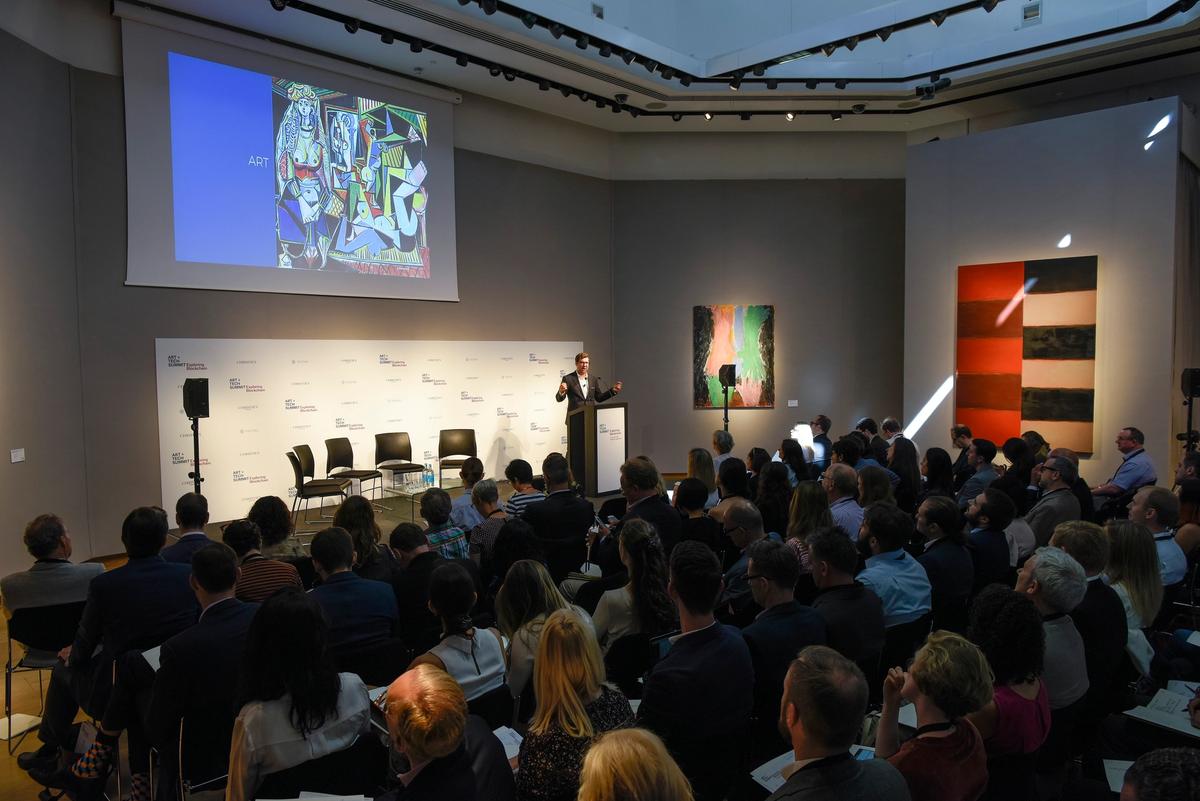 Christie's first art and technology summit focused on blockchain Courtesy of Christie's