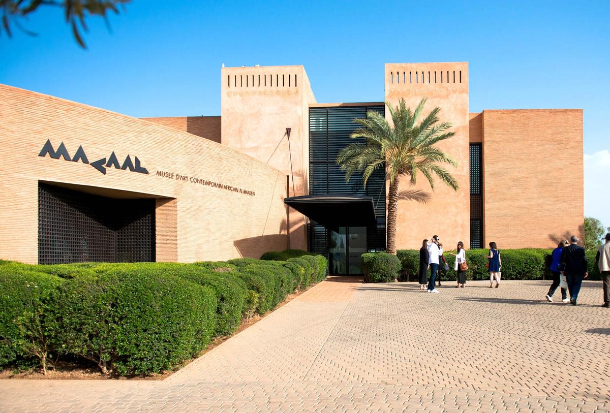The Museum of African Contemporary Art Al Maaden in Marrakech Simo Drissi