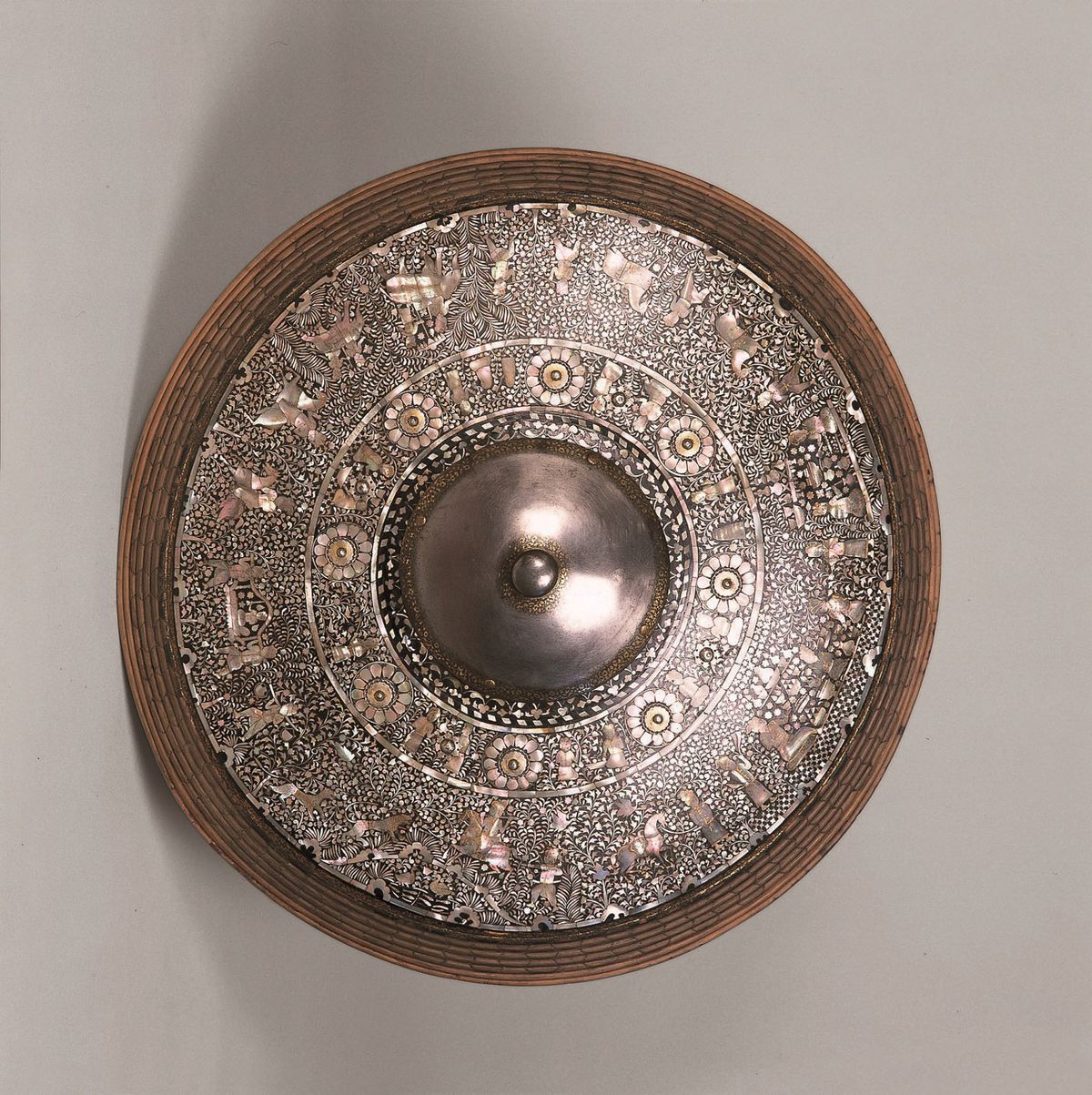 This Indo-Persian shield was admired for its master craftsmanship Museo Nazionale del Bargello