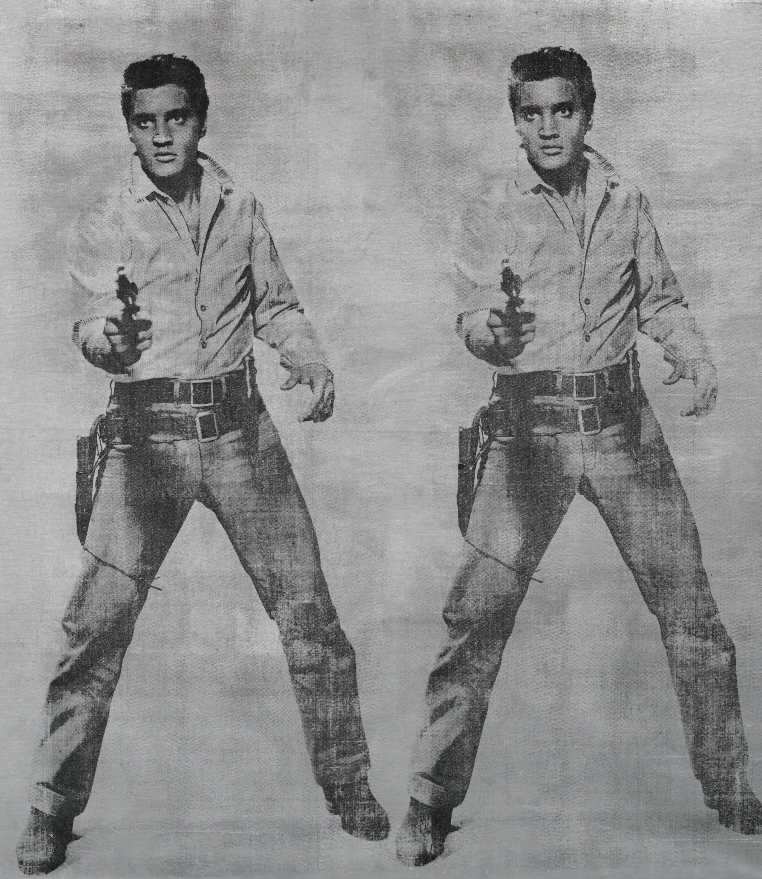Andy Warhol's Elvis 2 Times Courtesy of Sotheby's