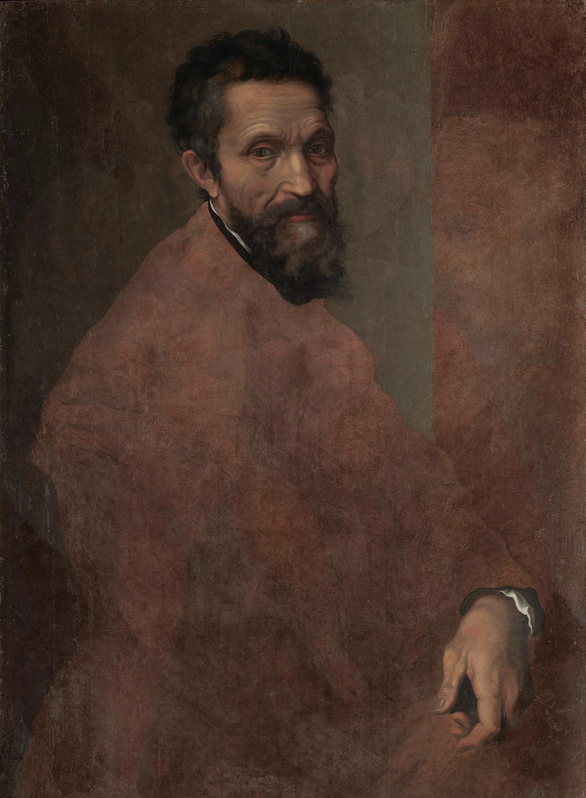 A portrait of Michelangelo  (around 1545) attributed to Daniele da Volterra Metropolitan Museum of Art/Wikimedia Commons