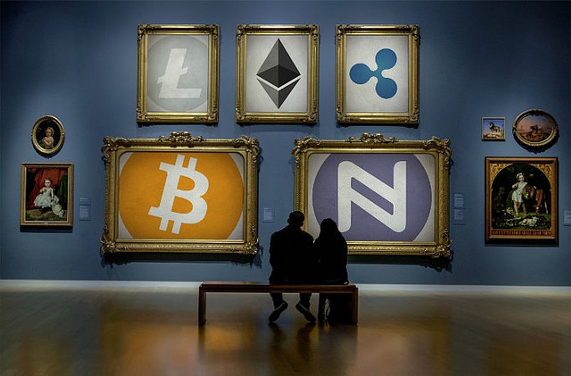 The start-up firm Artory uses blockchain, the tech behind cryptocurrencies, to verify sale and provenance information about works of art and collectibles. Courtesy of Namecoin