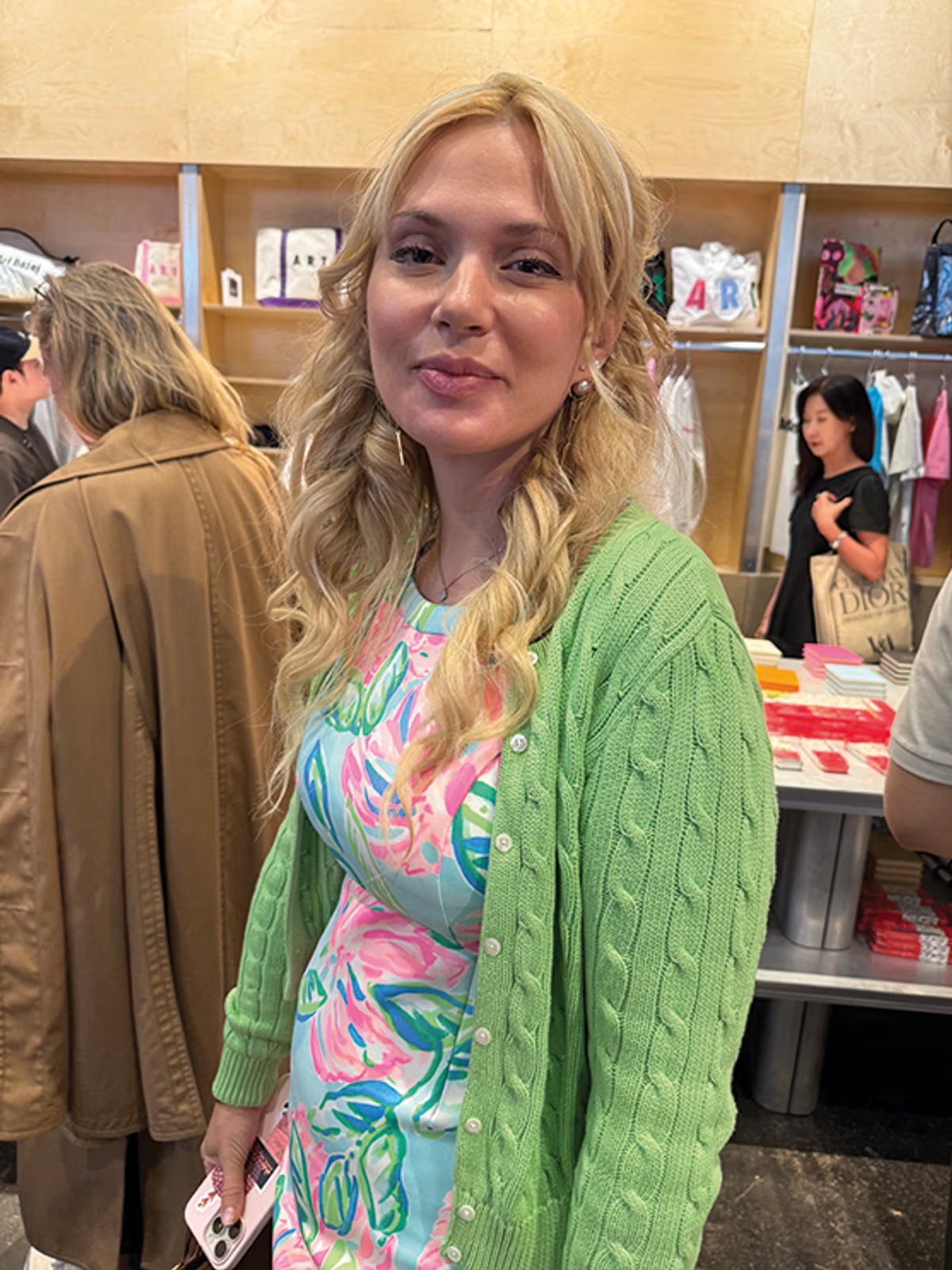 Hilde Lynn Helphenstein, AKA Jerry Gogosian, at Art Basel 2025
The Art Newspaper