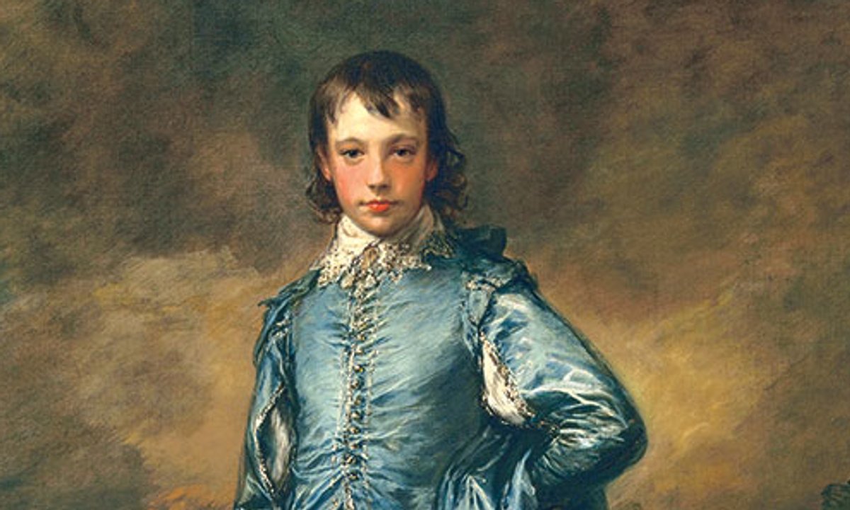 Blue Boy Blue Boy takes a well-earned break ahead of treatment - The Art ...