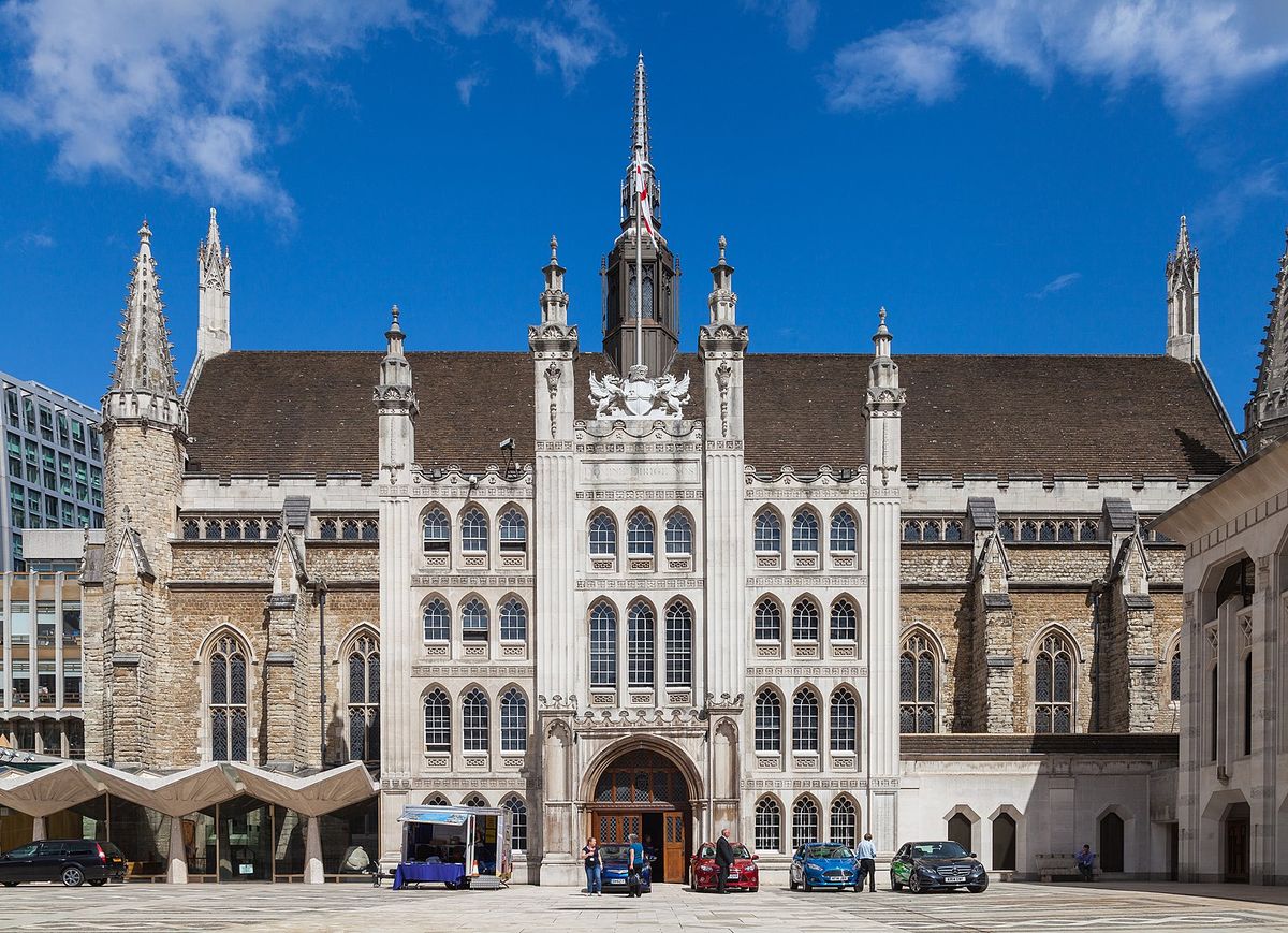 The Guildhall in London will keep its slave trader statues. Photo: Diego Delso