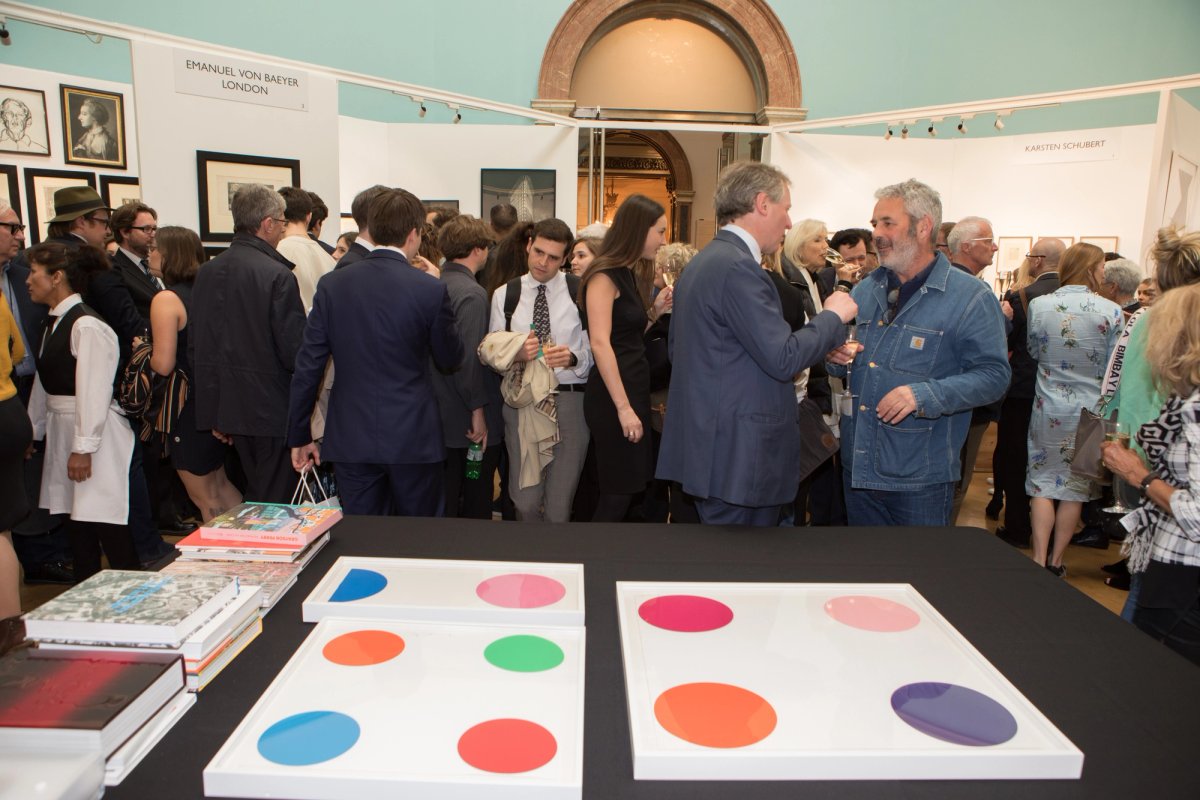 Pre-Covid: last year's edition of the London Original Print Fair © David Owens