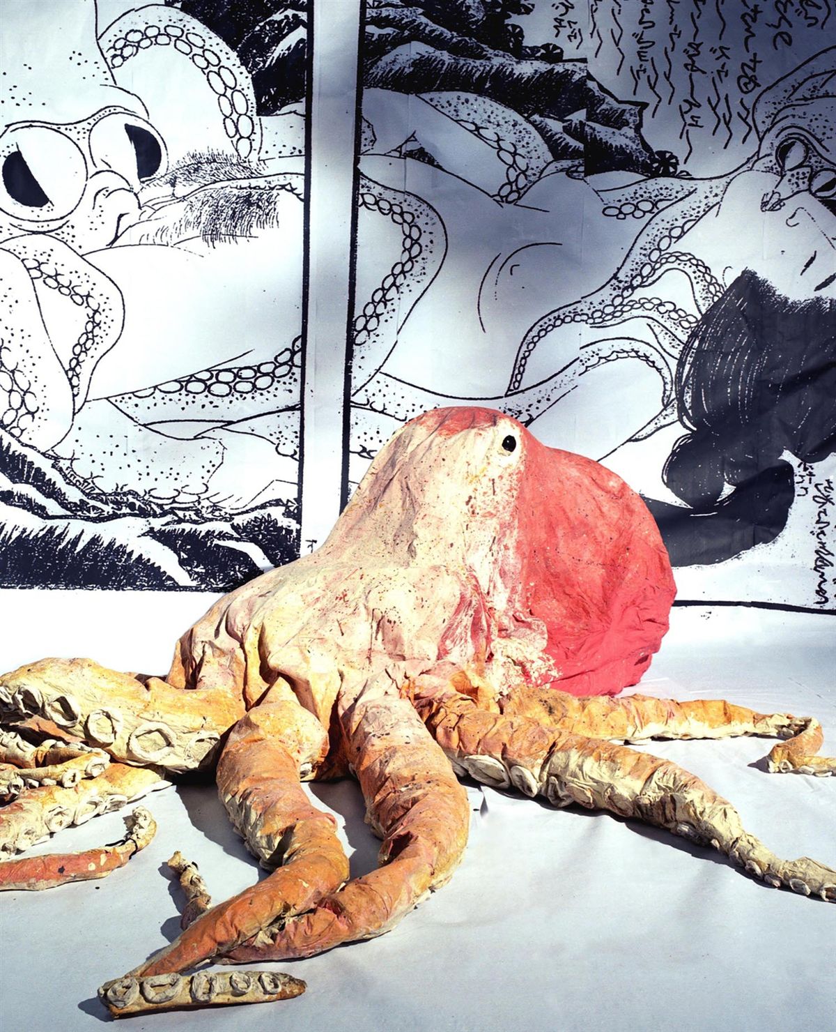 Monster Chetwynd's Hokusai's Octapai (2004) will be included in Sadie Coles HQ's Tempest show in collaboration with  Tanya Leighton gallery © Monster Chetwynd, courtesy Sadie Coles HQ, London.