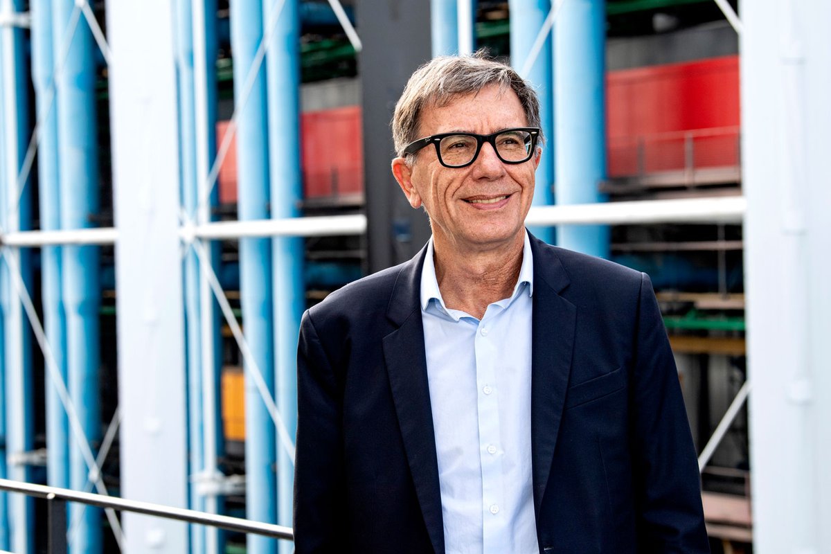 Serge Lasvignes ©Thibaut Chapotot, Centre Pompidou