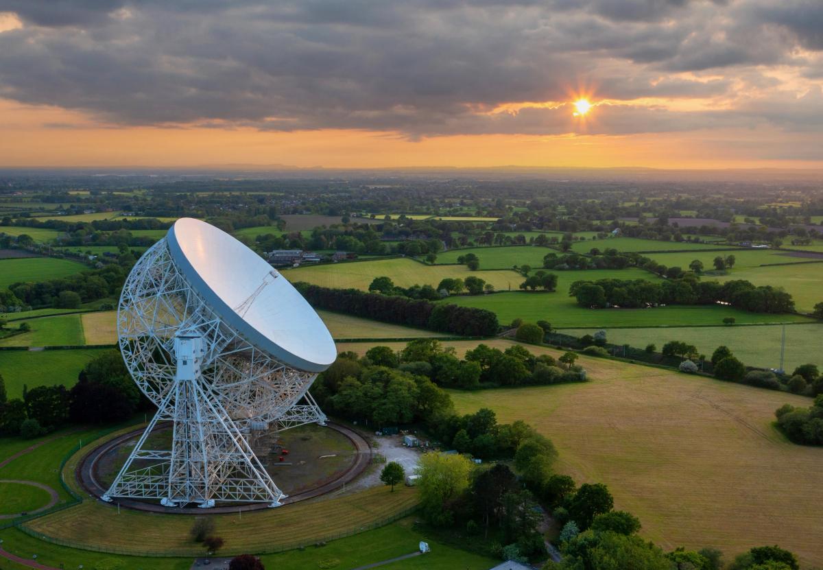 The Lovell Telescope has been in operation since 1957

Photo: Thomas/Adobe Stock