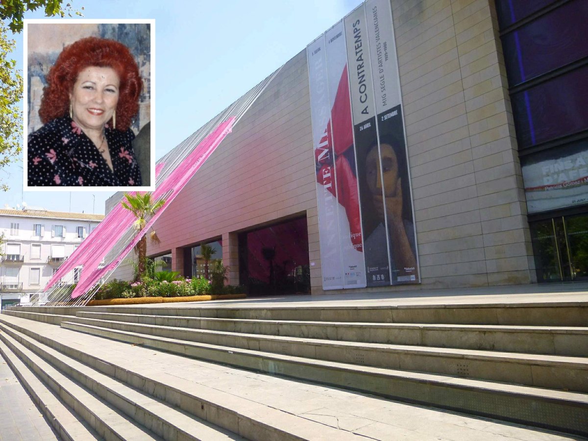 Císcar is accused of using public funds to buy at least eight works of art attributed to Gerardo Rueda but which were instead produced by his adopted son  Museum photo: Zarateman; Císcar photo: Javier Gayá