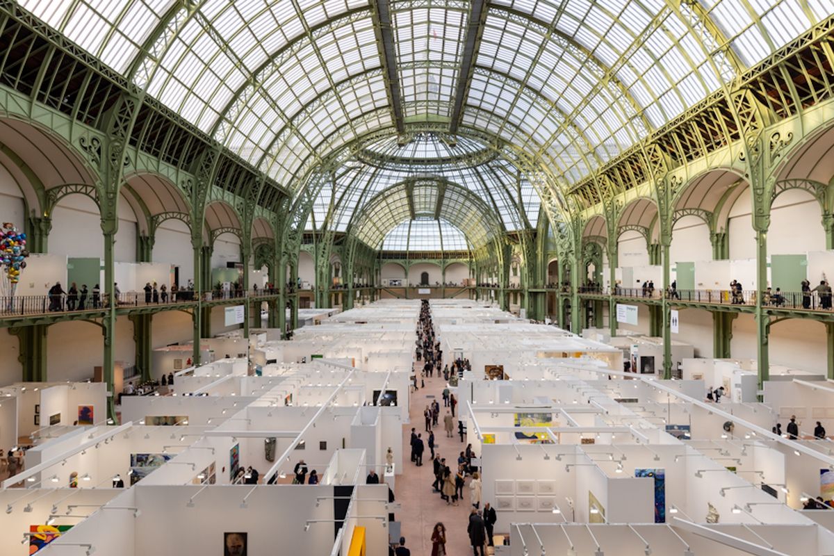 The 2025 edition of Art Basel Paris at the Grand Palais Courtesy of Art Basel