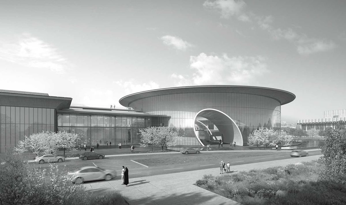 The State Art Museum in Tashkent, designed by Tadao Ando, will house a collection of 100,000 objects
Courtesy of the Art and Culture Development Foundation of the Republic of Uzbekistan