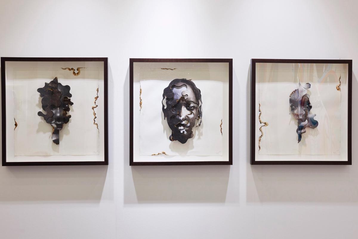 Mobolaji Ogunrosoye’s work with Kó gallery © Eva Sakellarides