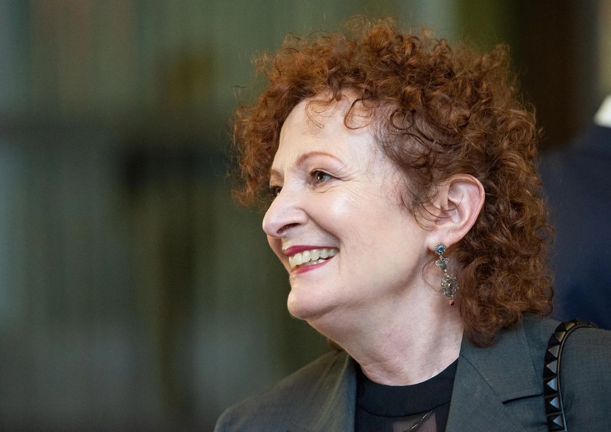 Artist and activist Nan Goldin © Christophe Gateau/dpa/Alamy Live News
