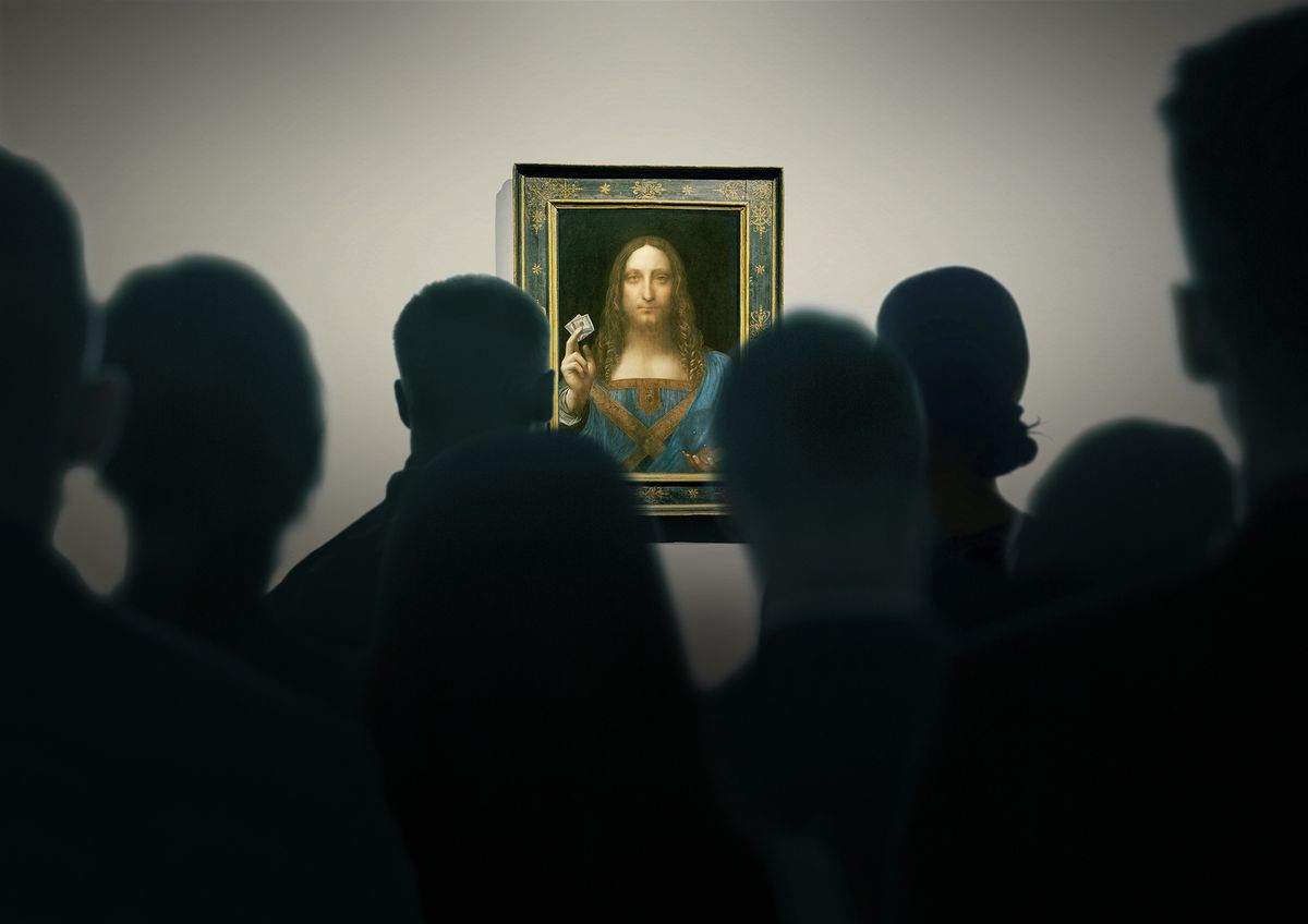The film, by the Danish director Andreas Koefoed, traces the painting’s emergence as a “sleeper” picture bought for $1,175 at a regional auction house in 2005 and follows it through to its record sale at Christie’s © The Lost Leonardo. Courtesy of Sony Pictures Classics