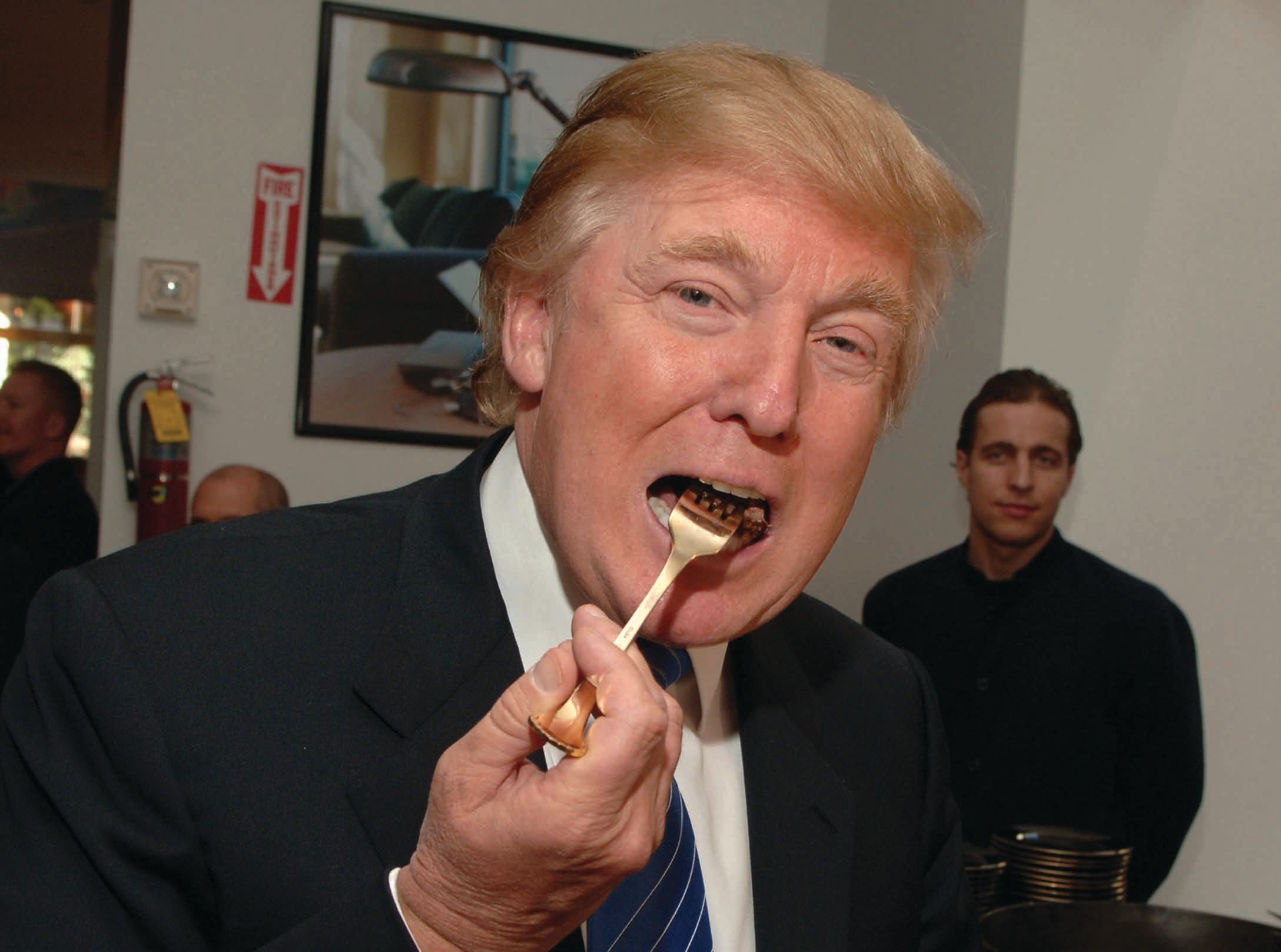 Andres Serrano bought President Donald Trump's wedding cake for $1,800 Photo by Stephen Lovekin/WireImage for Hill