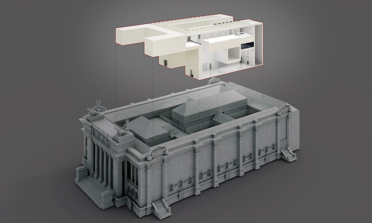 Belgian museum seems unchanged after €100m restoration—however a completely new constructing has been inserted inside Belgian museum seems unchanged after €100m restoration—however a completely new constructing has been inserted inside