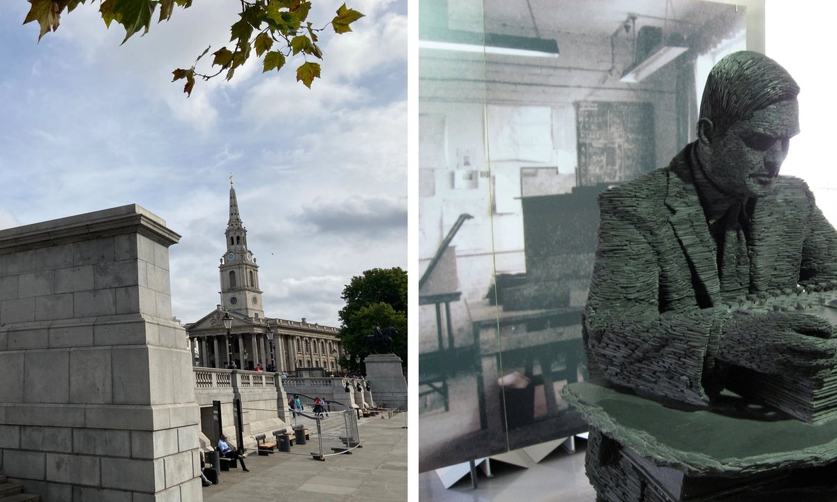 Statue of wartime code-breaker Alan Turing proposed for London’s fourth plinth Statue of wartime code-breaker Alan Turing proposed for London’s fourth plinth