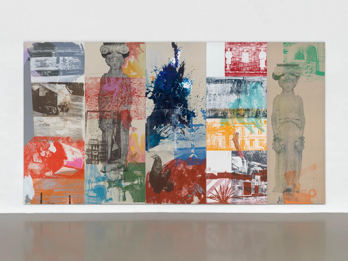 Robert Rauschenberg's Caryatid Cavalcade I / ROCICHILE (1985)
Courtesy Thaddaeus Ropacgallery, London · Paris · Salzburg · Seoul, © Robert Rauschenberg Foundation / ARS, New York 2021