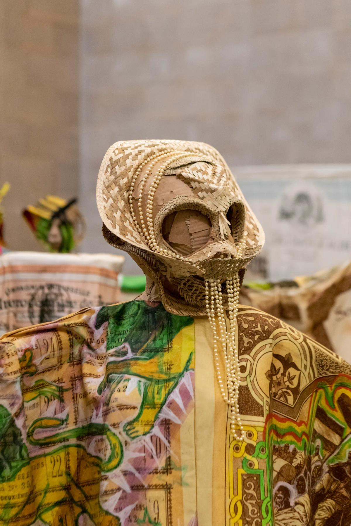 Hew Locke's The Procession (2021) installed at Tate Britain Photo: Joe Humphreys