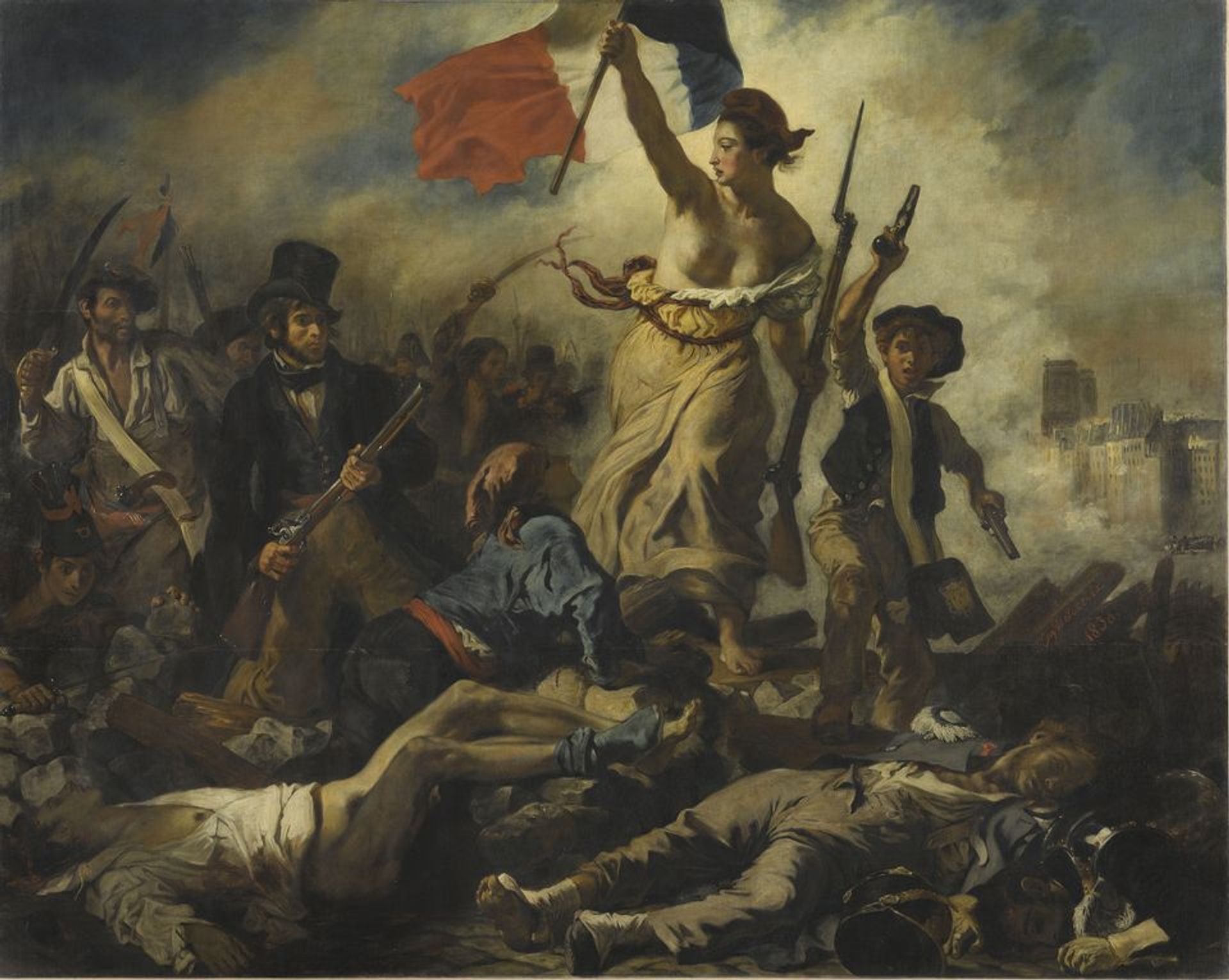 A major Delacroix exhibition led record numbers of people to the Louvre in 2018. Eugène Delacroix, Liberty Leading the People (1831). Courtesy of the Musée du Louvre