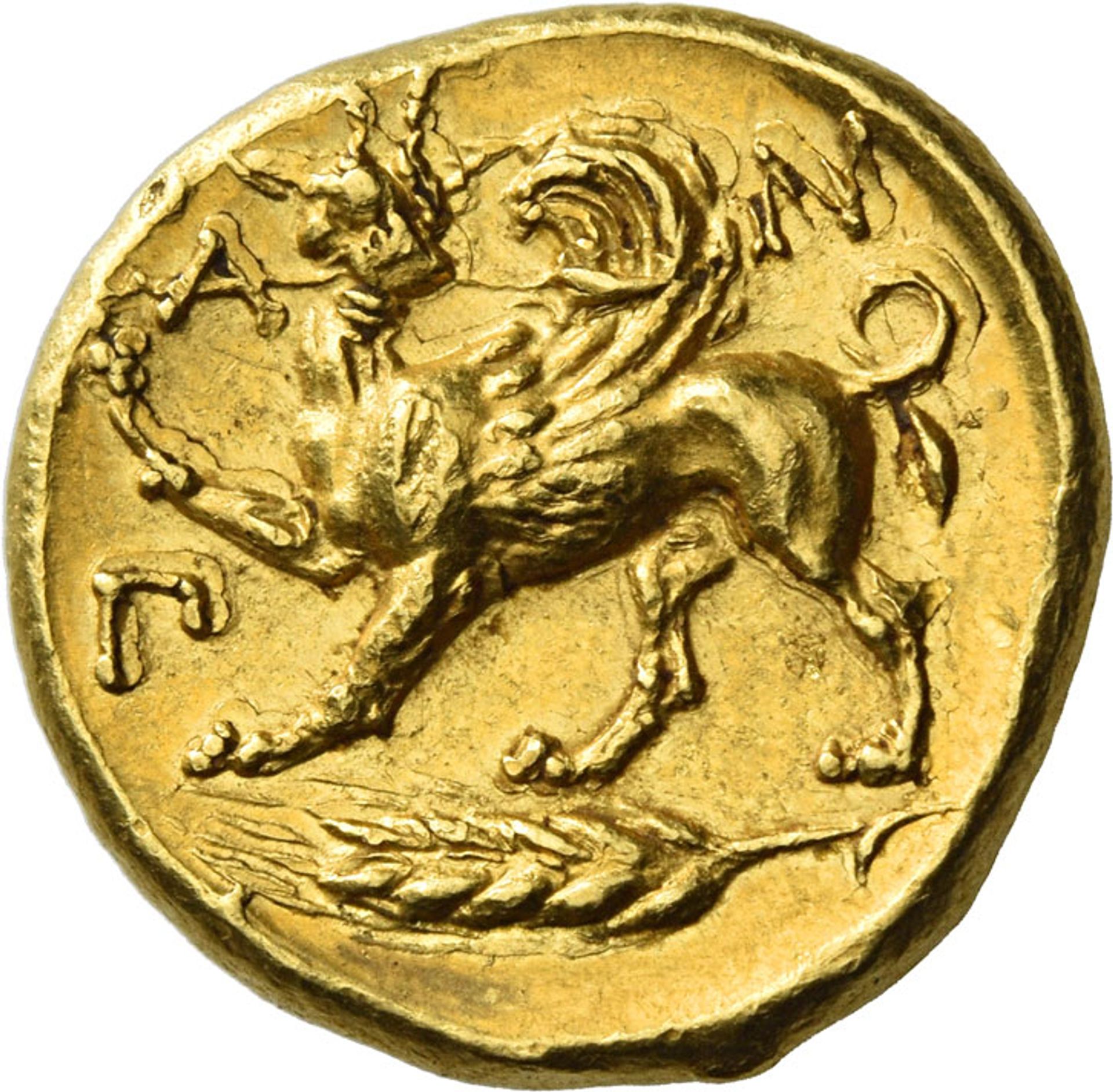 Ένα αρχαίο ελληνικό χρυσό νόμισμα από την Κριμαία πωλήθηκε για 4,8 εκατομμύρια λίρες