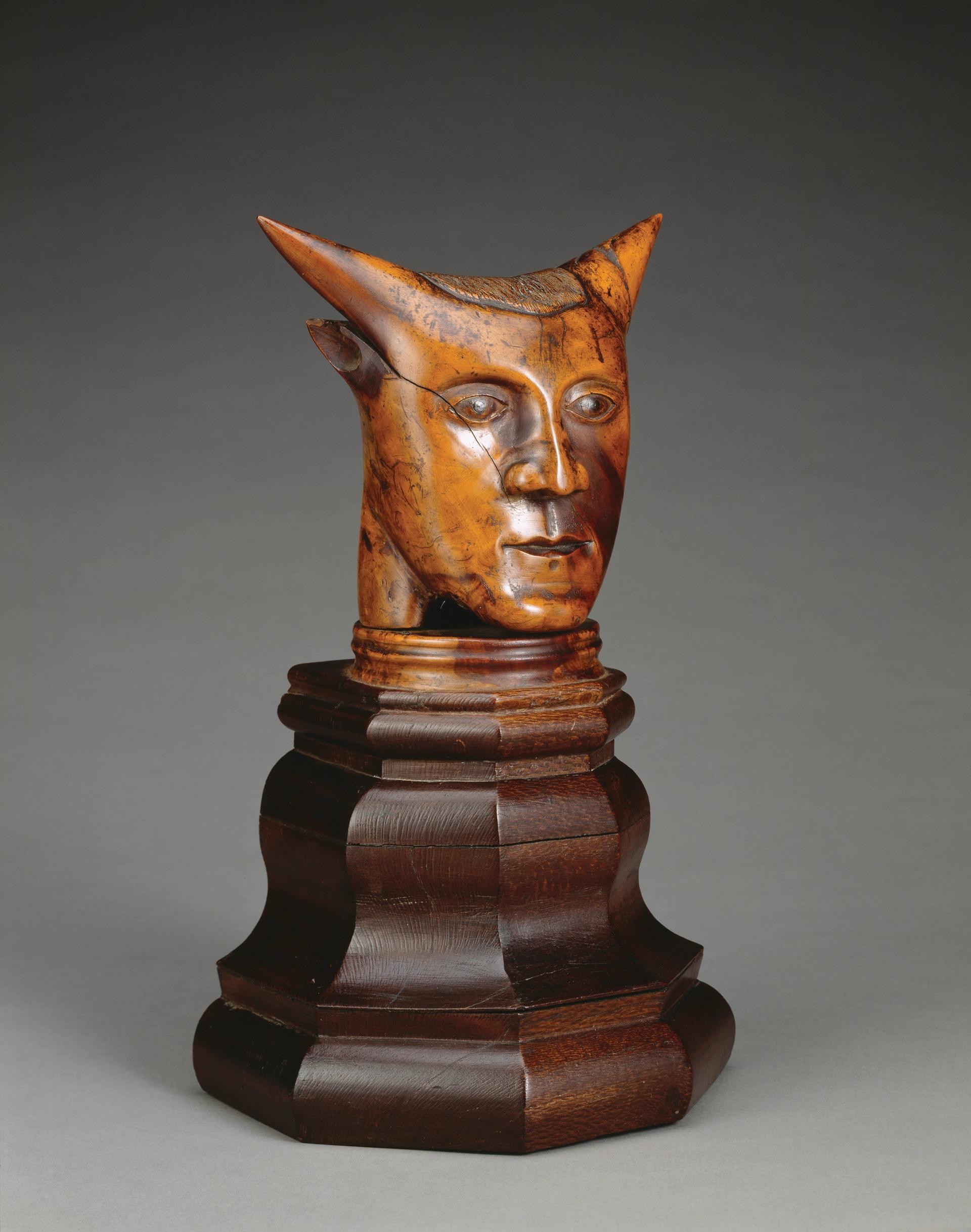Head with Horns in the J Paul Getty Museum, Los Angeles, was almost certainly made in the Pacific—but not by Gauguin © Thomas R Machnitzki