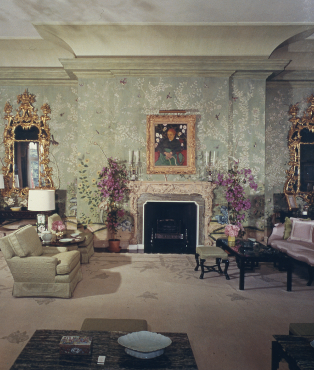 The green room with La Berceuse, during the time of Walter and Leonore Annenberg (1969-74)

Annenberg Trust, Sunnylands