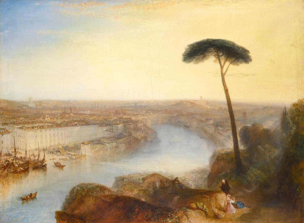 Turner's Rome, from Mount Aventine which was first exhibited at the Royal Academy in London in 1836
Sotheby's