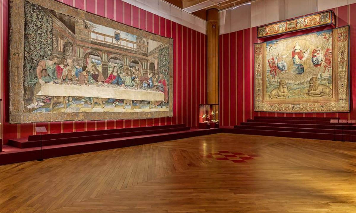 Vatican tapestry of Leonardo’s Final Supper will get extraordinarily uncommon outing Vatican tapestry of Leonardo’s Final Supper will get extraordinarily uncommon outing