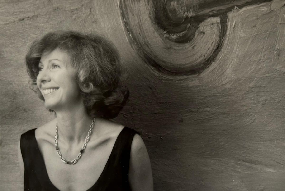 Annina Nosei ran an an art gallery in New York for more than 25 years. Photo courtesy of Annina Nosei