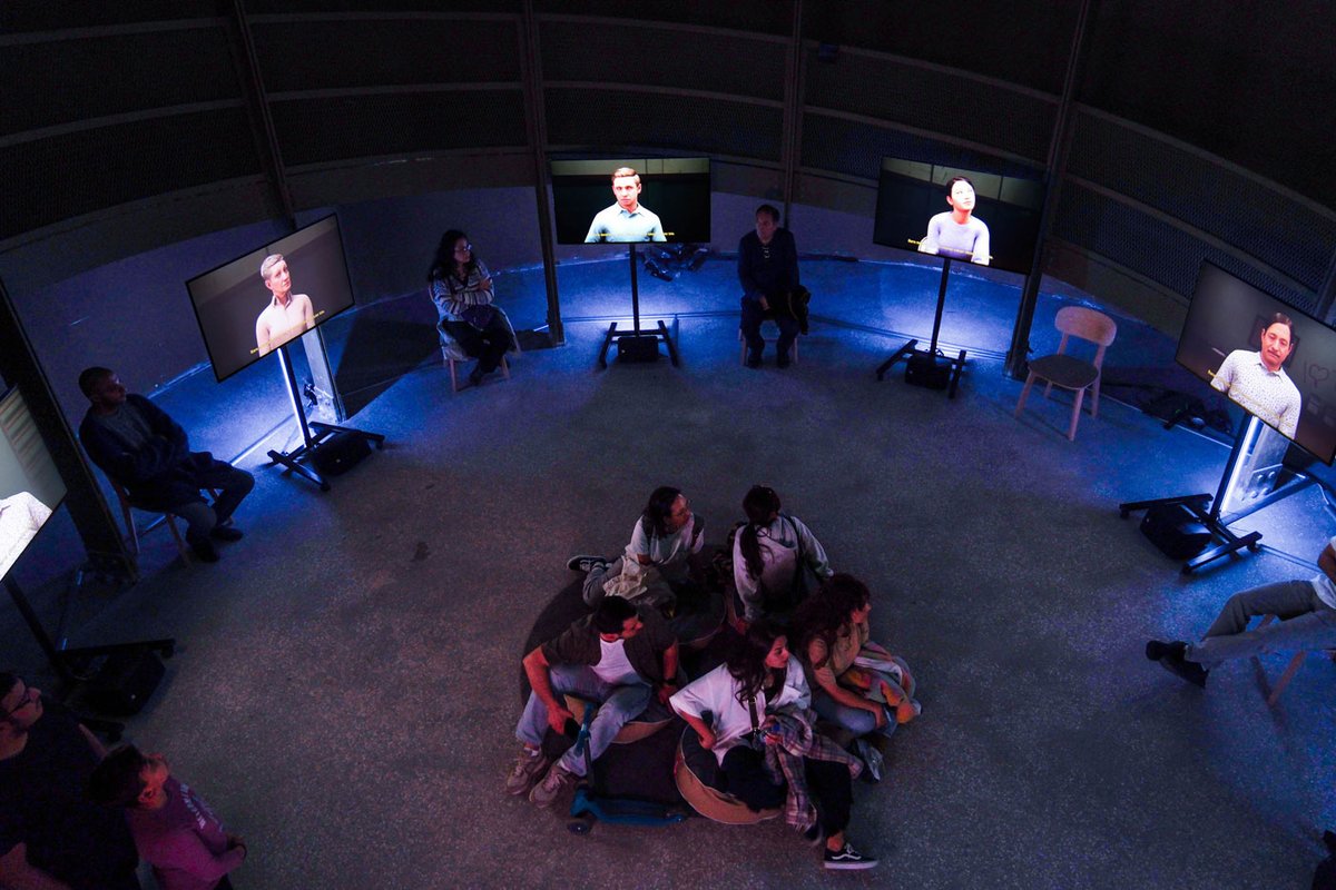 Theresa Reiwer's Decoding Bias, winner of the Gold Award for exceptional work across all categories at the Lumen Prize awards in London. Copyright: the artist. Courtesy of Lumen Prize