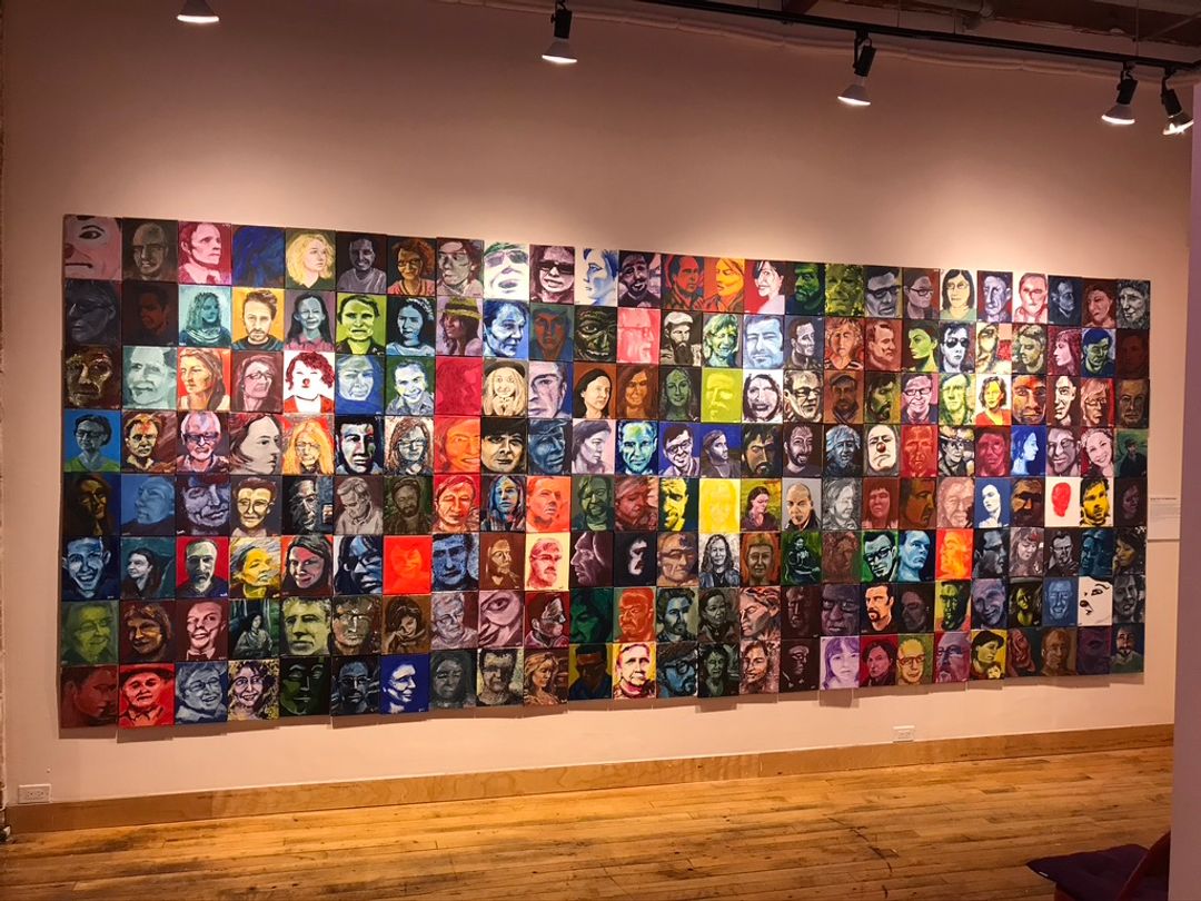 'The goal of every artist is to express what they see': Legally blind ...