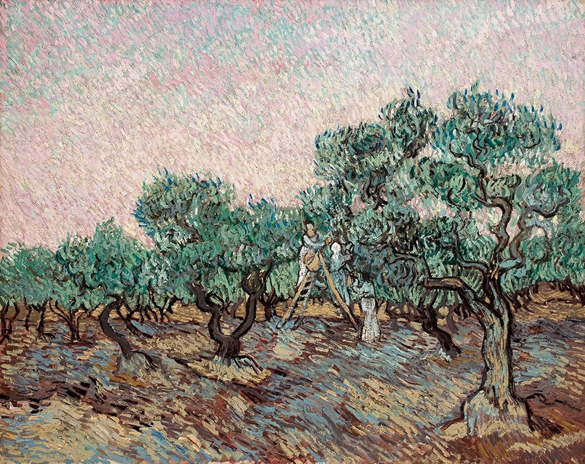 Vincent van Gogh, La cueillette des olives, 1889 