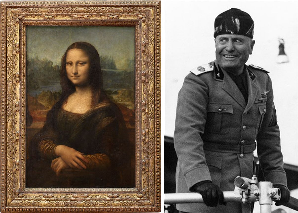 Mussolini wanted a Leonardo exhibition to celebrate “the greatest Italian from history” © 2007 Musée du Louvre / Angèle Dequier. © AP Photo