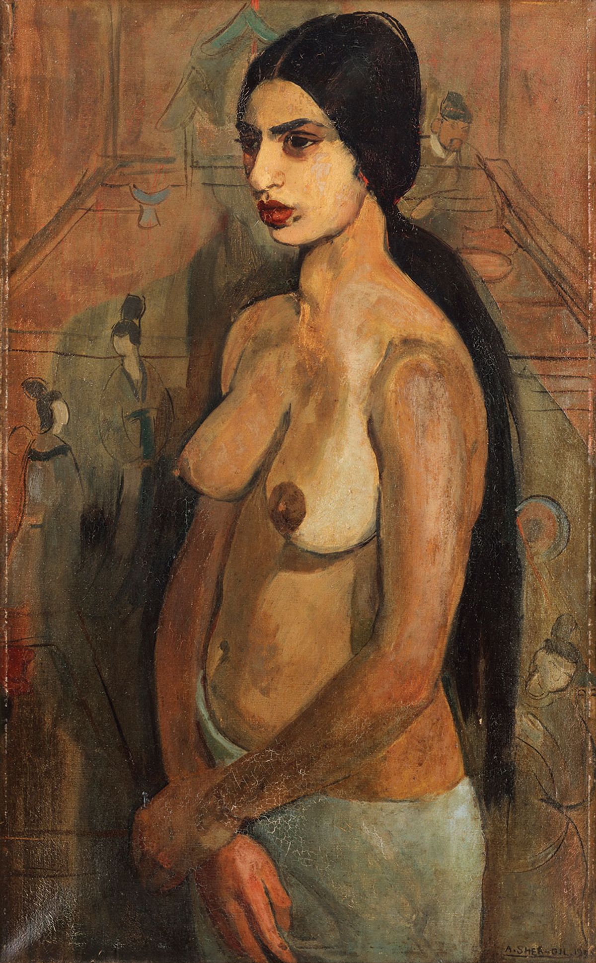 Amrita Sher-Gil’s Self-Portrait as Tahitian (1934) © Courtesy Vivan and Navina Sundaram
