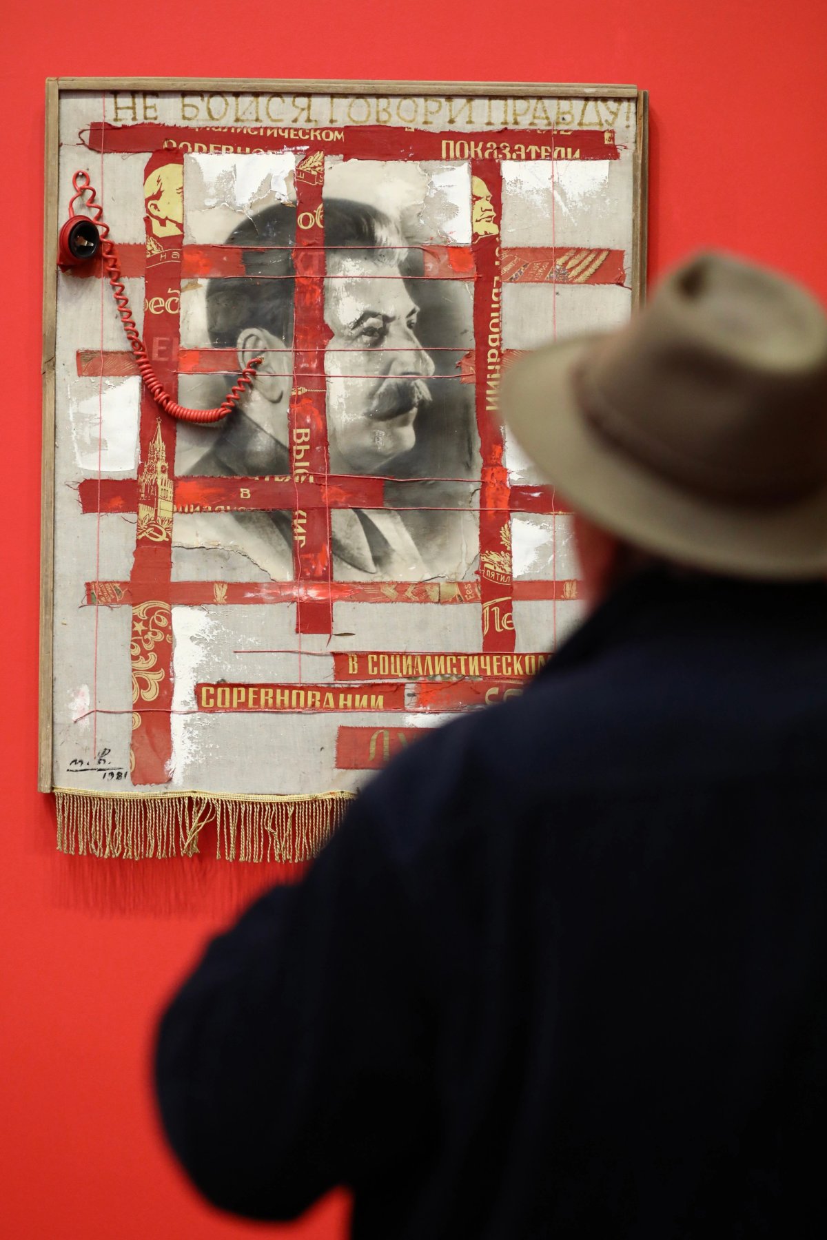 The exhibition's curator has described the show as reflecting "a Red regime under both demonisation and romanticisation" 
Courtesy Georgian Museum of Fine Arts