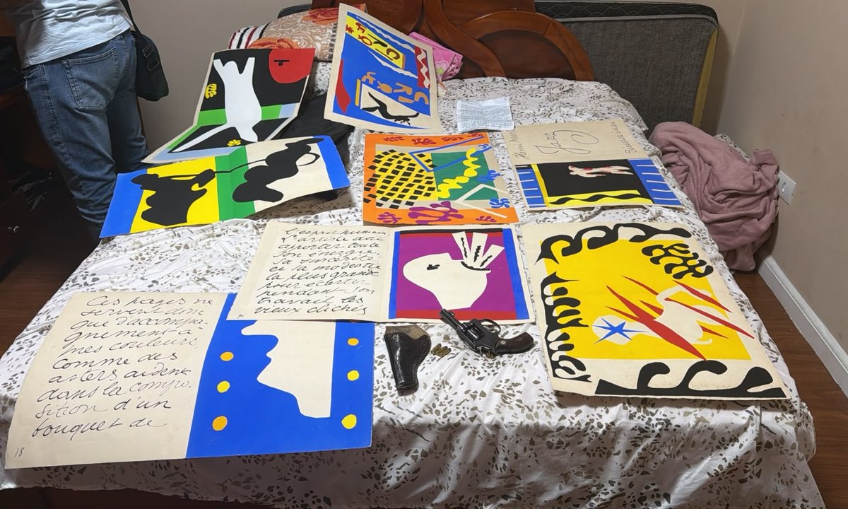 Police recover eight Matisse works stolen in Brazil heist – The Art Newspaper Police recover eight Matisse works stolen in Brazil heist – The Art Newspaper
